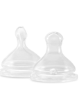 Lot de 2 tétines physiologique anticolique - débit M