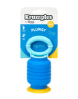 Krumples Plungy bleu cosmique, jouet en silicone Quut