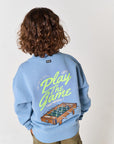 Sweatshirt Warrington faded denim