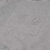 Sweat LEGO® LWSKY 100 gris chiné - larges bords côtelés aux poignets et en bas