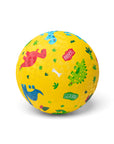 Dinos Yellow Ball - 18cm Yellow Dinosaur Ball