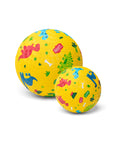 Dinos Yellow Ball - 18cm Yellow Dinosaur Ball