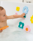 Puzzle de bain - Flower Power Quut : stimule la motricité fine