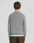 Melange Crew Neck Jumper Mid Grey Marl