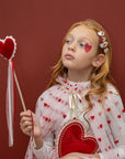 Scalloped Heart Clic Clacs