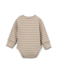 Body côtelé rayé Tufting pour bébé, marque Play Up, vue de dos