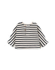 Sweat En Jersey Rayé Play Up coloris Cocoon noir