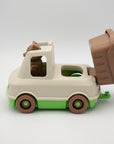 Cream Dump Truck