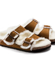 Arizona Suede Shearling Mink
