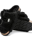 Arizona Big Buckle Shearling Teddy Black