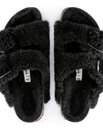 Arizona Big Buckle Shearling Teddy Black