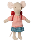 Clothes and bag, Big sister mouse - Red