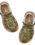 Salt Water - Sandals - Sandals Shark Olive