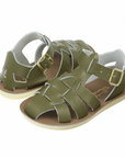 Salt Water - Sandals - Sandals Shark Olive