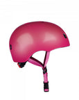 Casque Rose Framboise Brillant - Lumière LED Intégrée