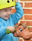 Tête de Poney Marron
