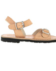 Avarca Buckle Leather Naturel