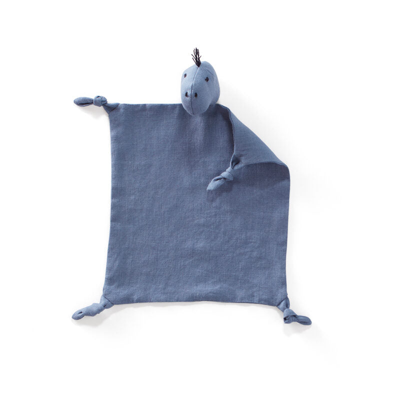 NEO blue linen Dino comforter