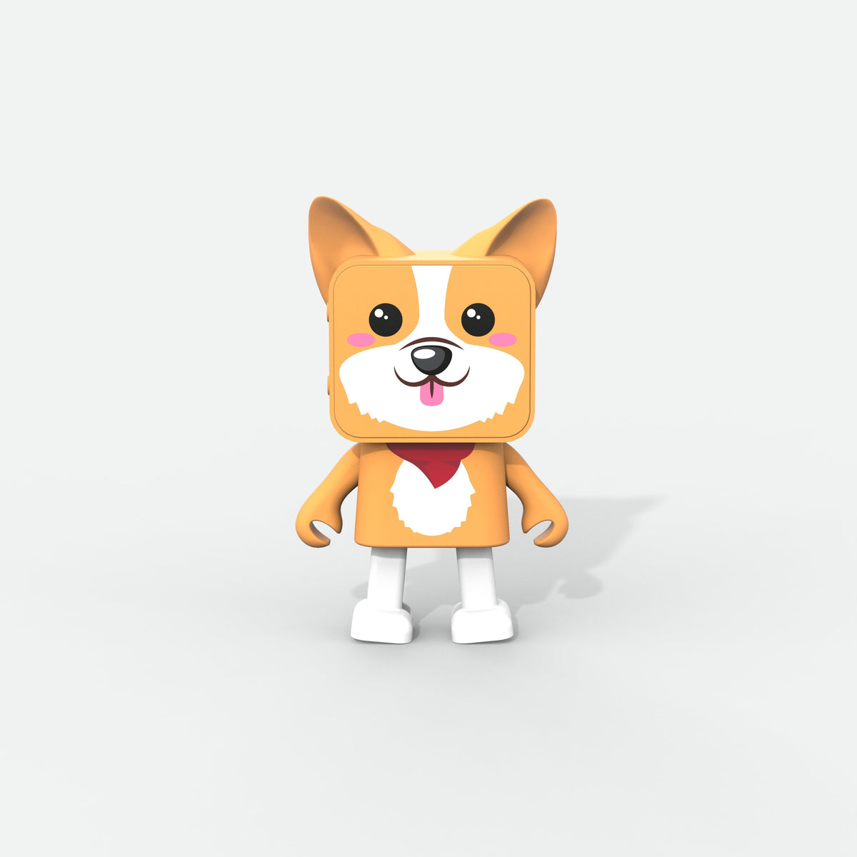 Enceinte Dancing Animal chien corgi MOB, enceinte sans fil qui danse en musique
