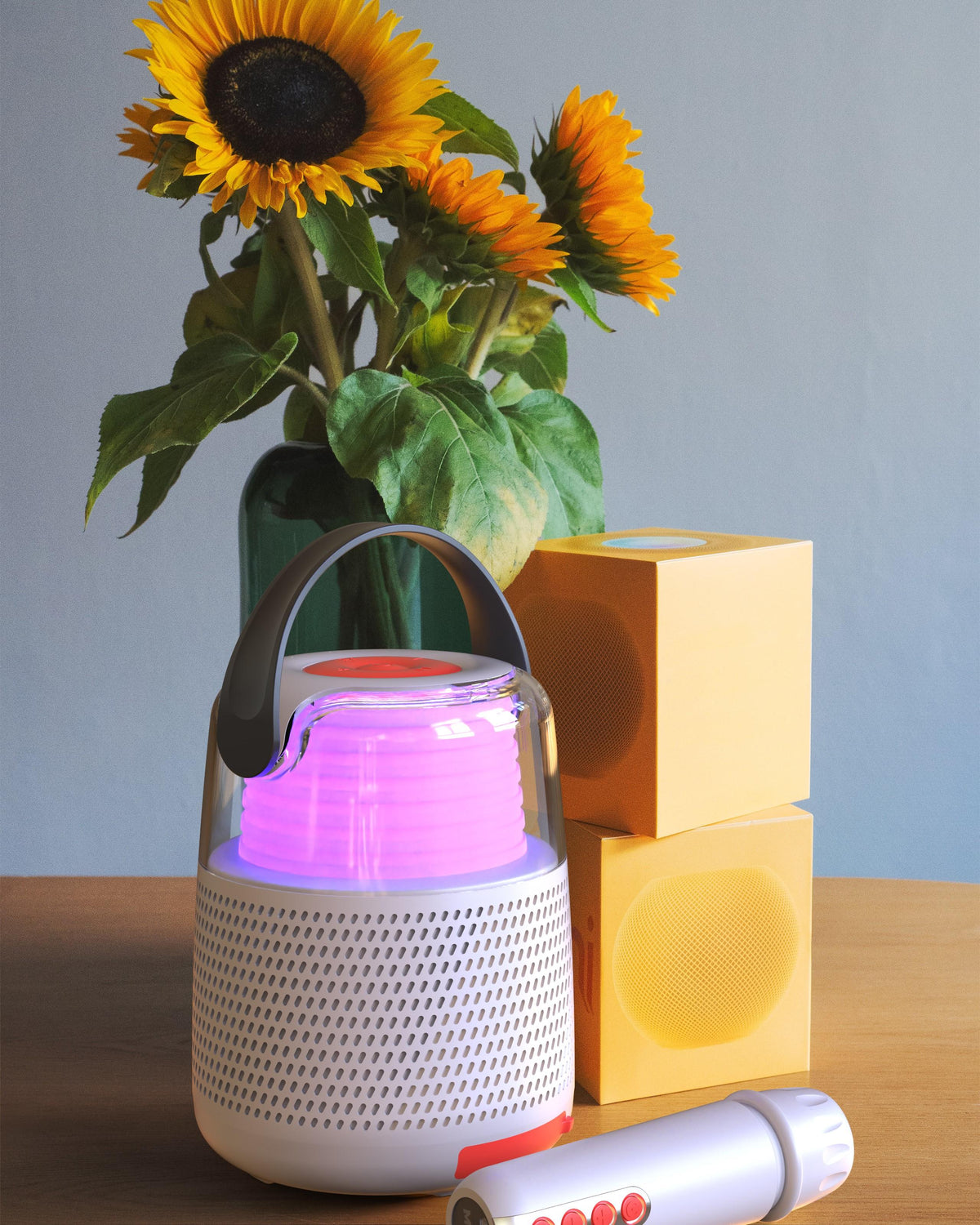 KS-80 grise MOB, design compact pour la chambre ou le salon