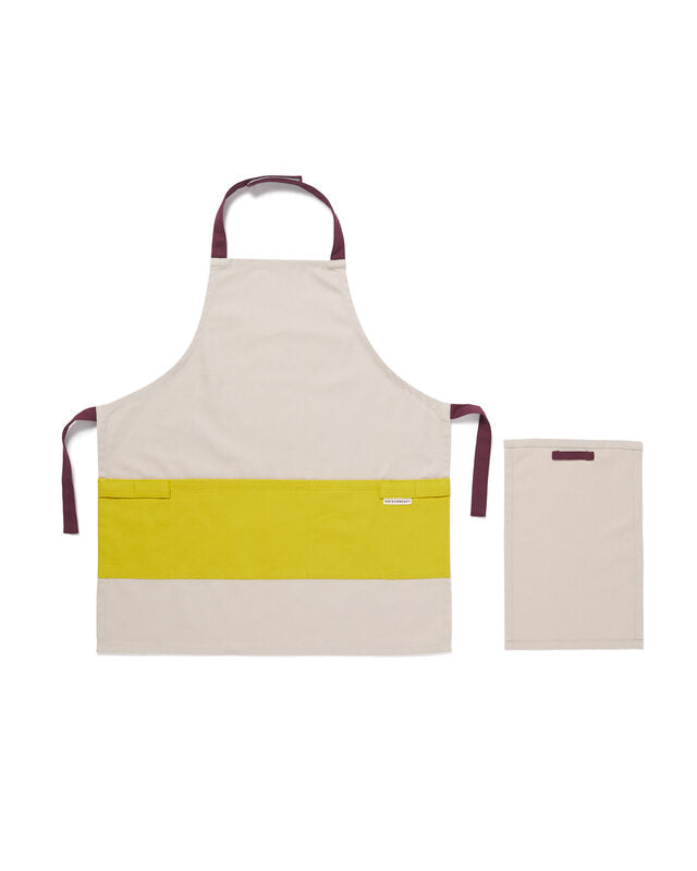 KID'S HUB grey apron set