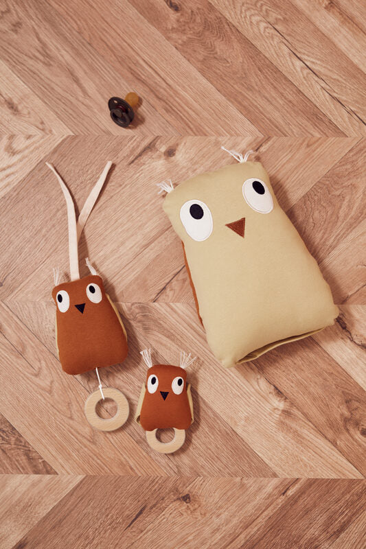 EDVIN rust owl rattle