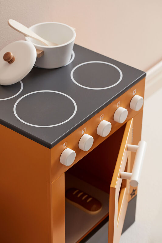 Cuisinière jaune KID'S HUB