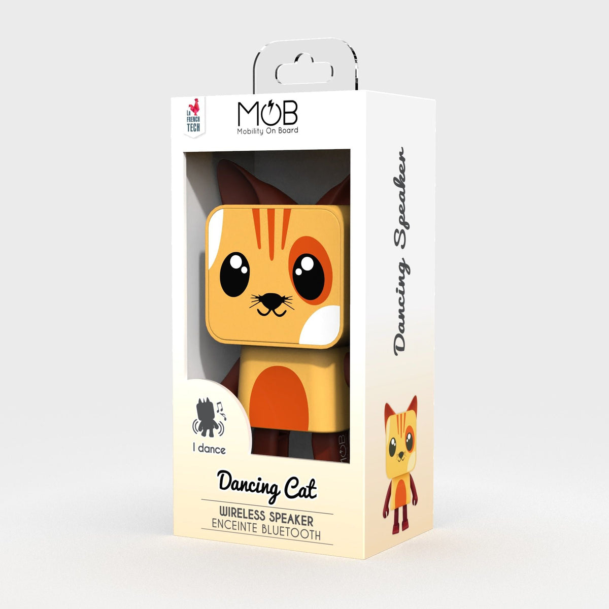 Dancing Animal Cat MOB, batterie rechargeable pour écouter partout