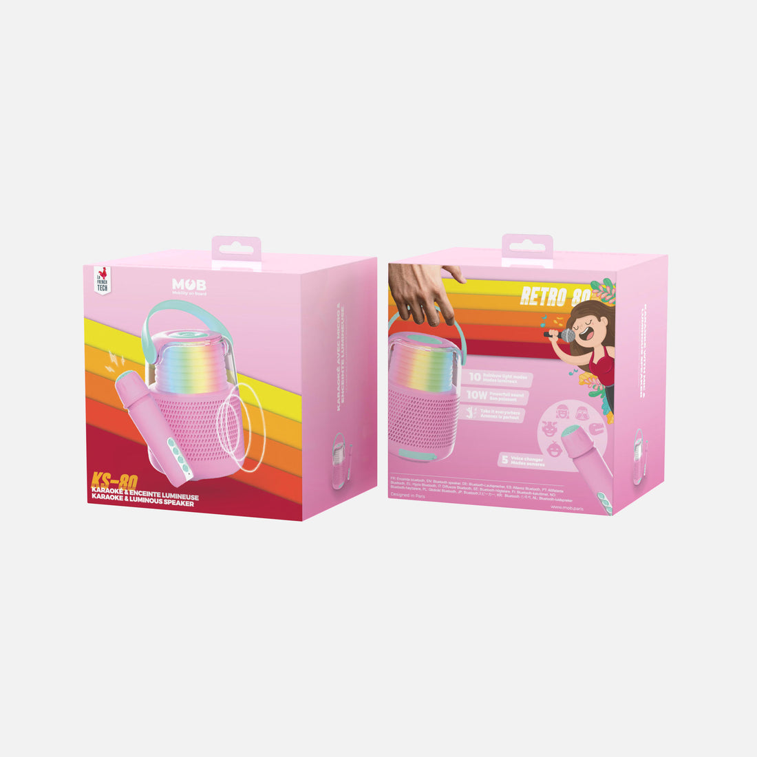Enceinte KS-80 - ROSE