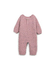 Pink Knit Jumpsuit