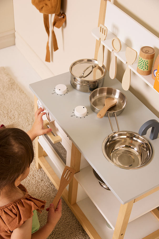 KID'S HUB natural/white kitchen