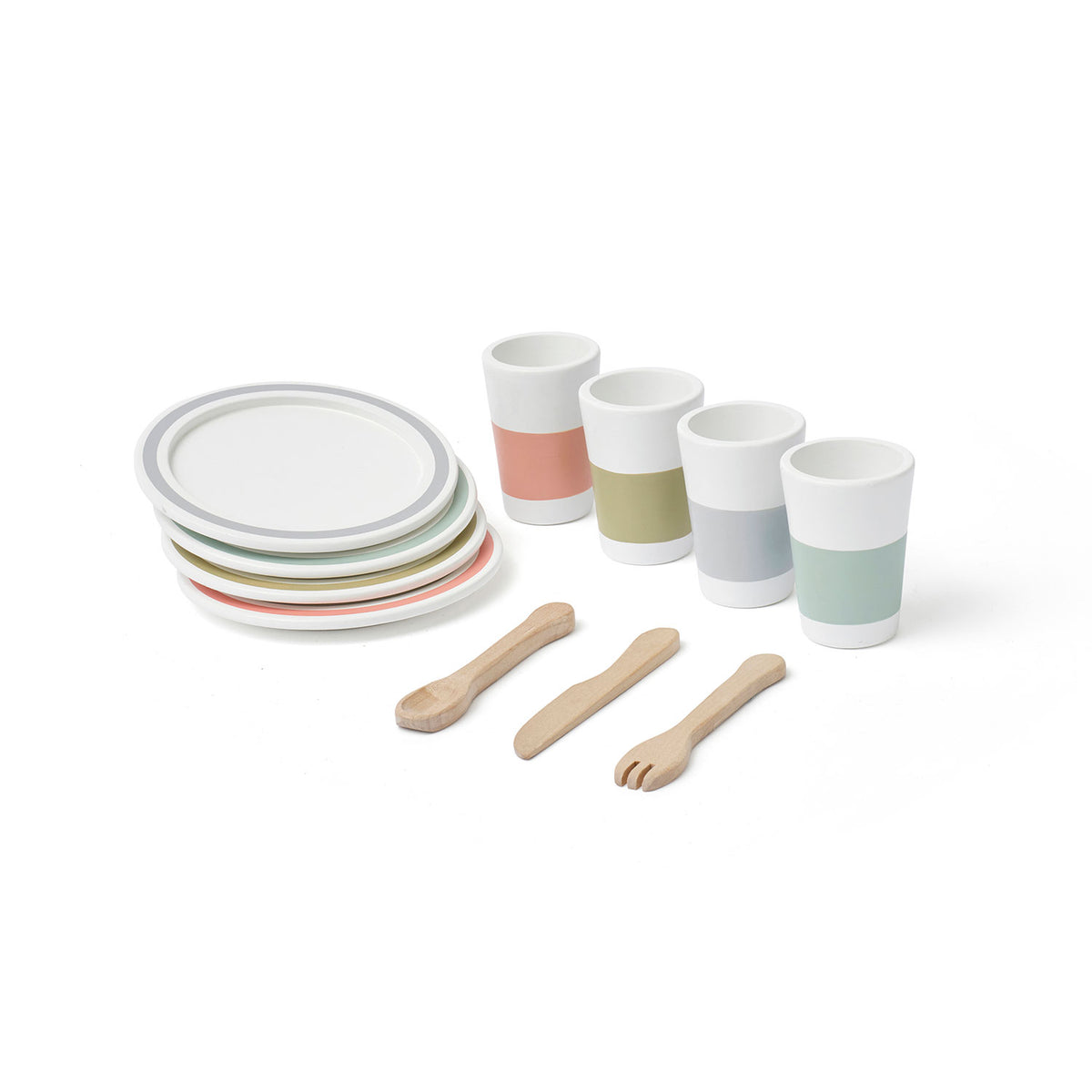 KID'S HUB 4-piece dinner set