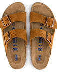 Arizona Soft Footbed Nubuck/Suede Leather - Mink