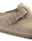 Boston Suede Leather - Faded Khaki