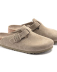 Boston Suede Leather - Faded Khaki