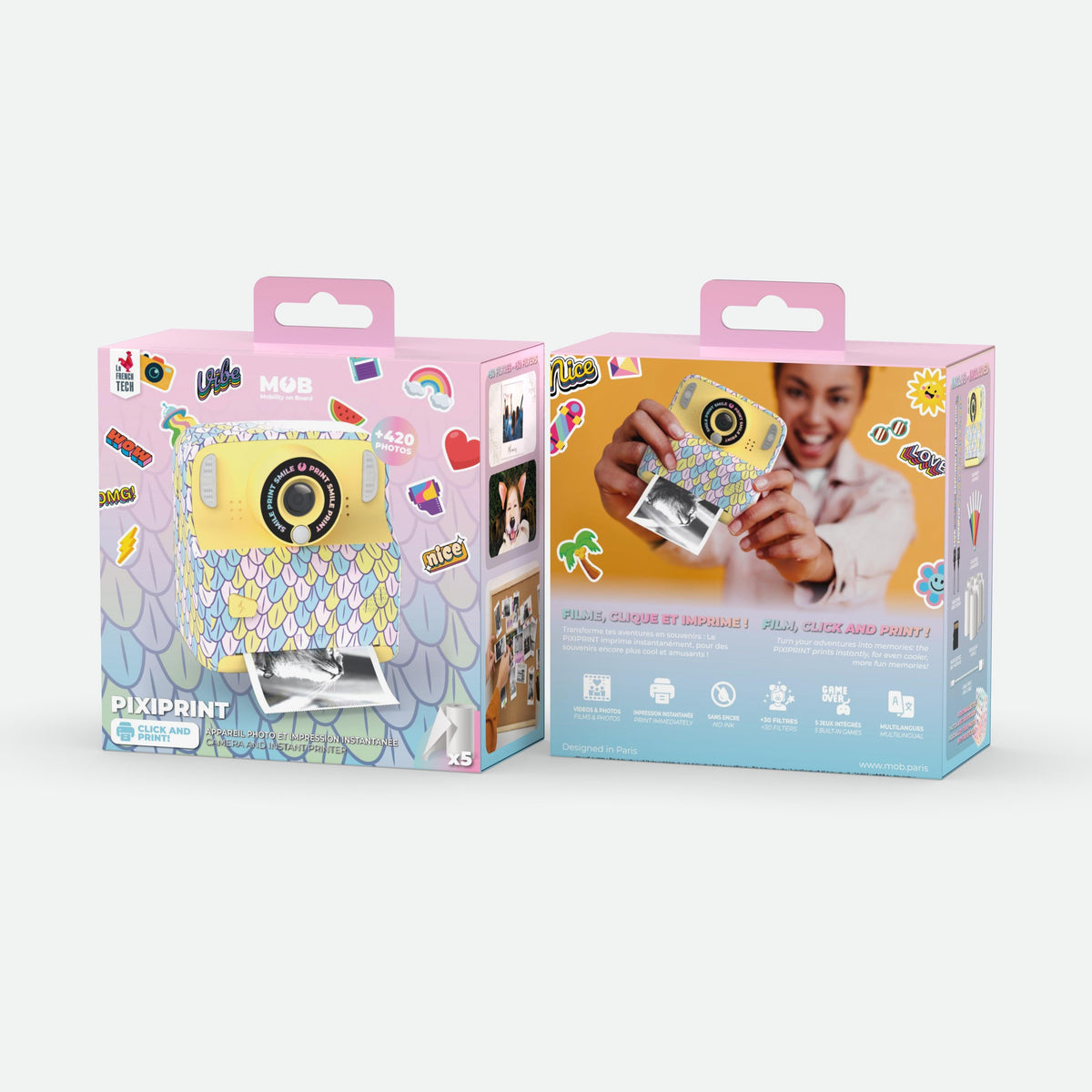 Appareil photo enfant Pixiprint Mermaid MOB, vue 13
