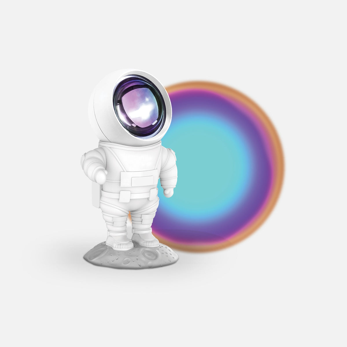 Astrolight arc-en-ciel MOB, lumière chaude et tête orientable à 180°