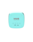 Billy Clock and light - Turquoise