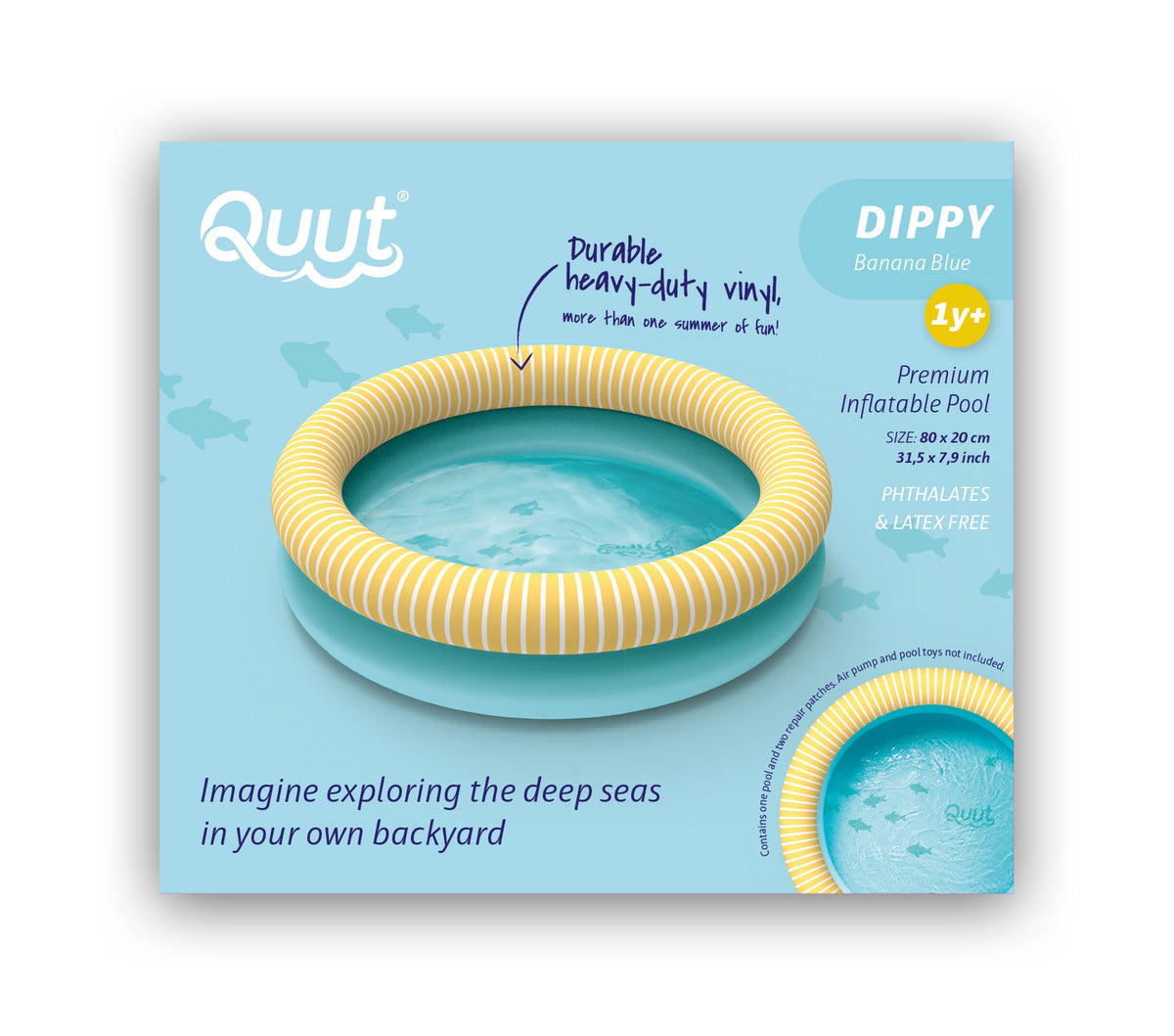 Dippy Bleu Banane Small