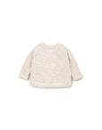 Bio-Resin Embellished Quilted Coat