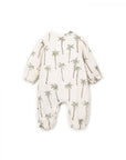 Bio Resin Printed Fabric Jumpsuit