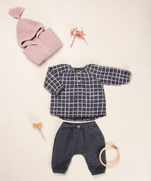 Manteau Beira saumon Play Up, idée cadeau de naissance pour l'automne-hiver 2026