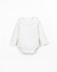 Body Côtelé Scale Play Up, coloris blanc, body côtelé pour bébé