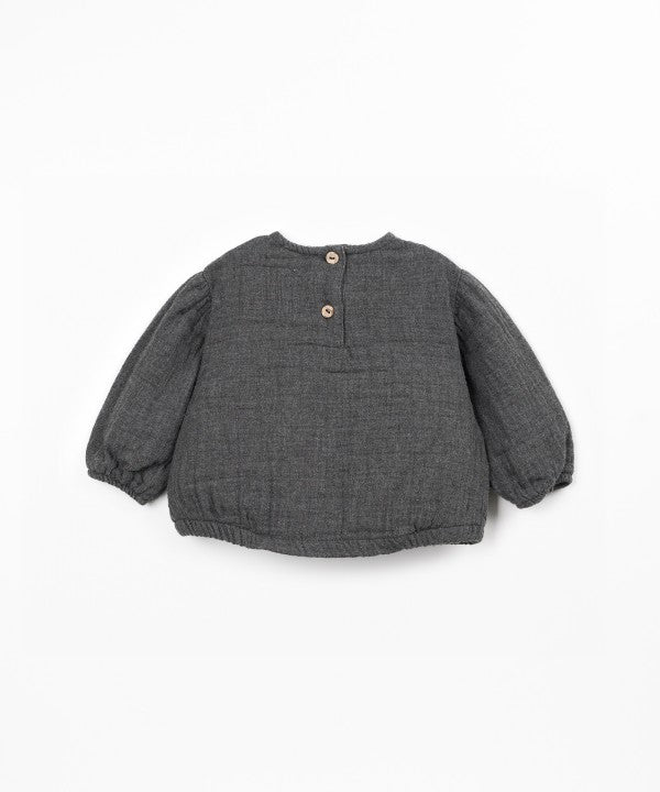 Blouse En Tissu Scissor Play Up en coton, lavable à 30°C