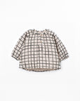 Blouse En Tissu Skein Play Up, coloris beige foncé, blouse en tissu pour bébé