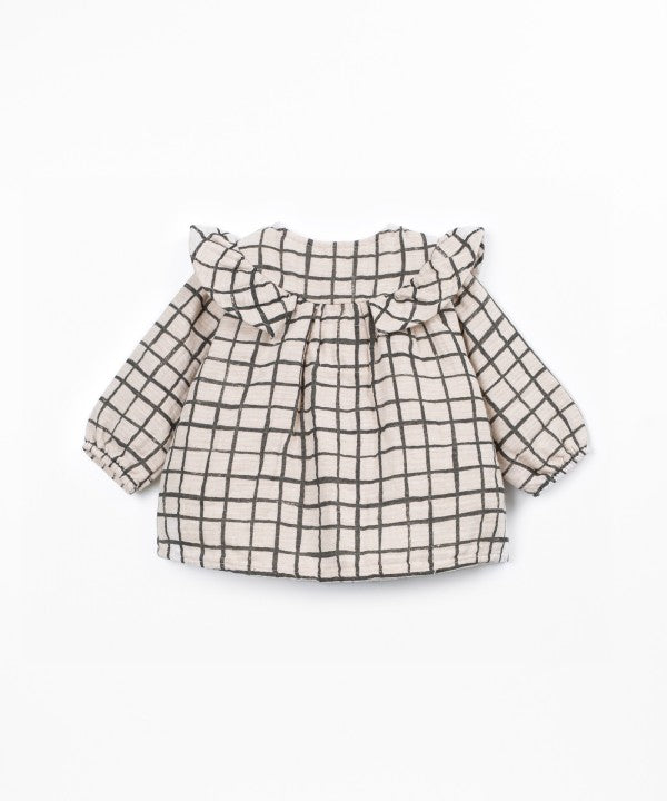 Blouse En Tissu Skein Play Up, col rond