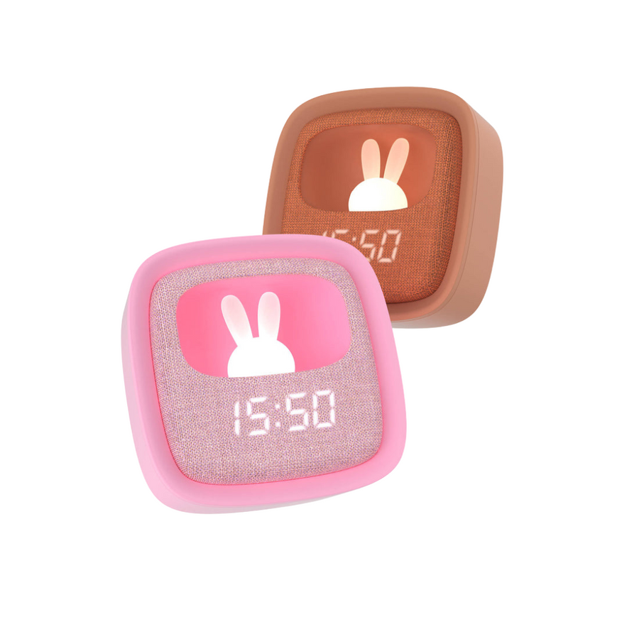 Billy Clock and light - Chocolat