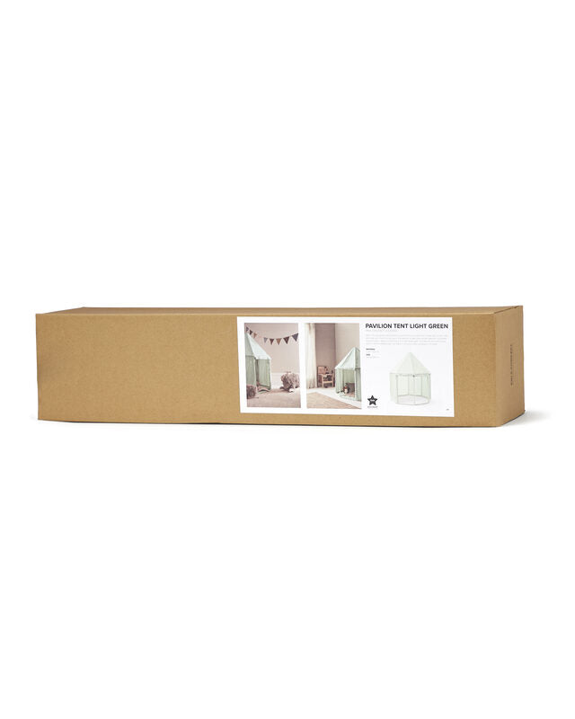 Light green pavilion tent