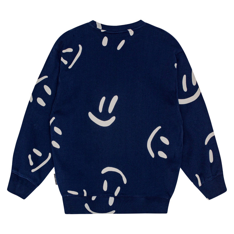 Sweat Shirt Monti Big Smiles Navy