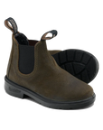 Chelsea Boots - Waxed Suede Dark Olive 2496